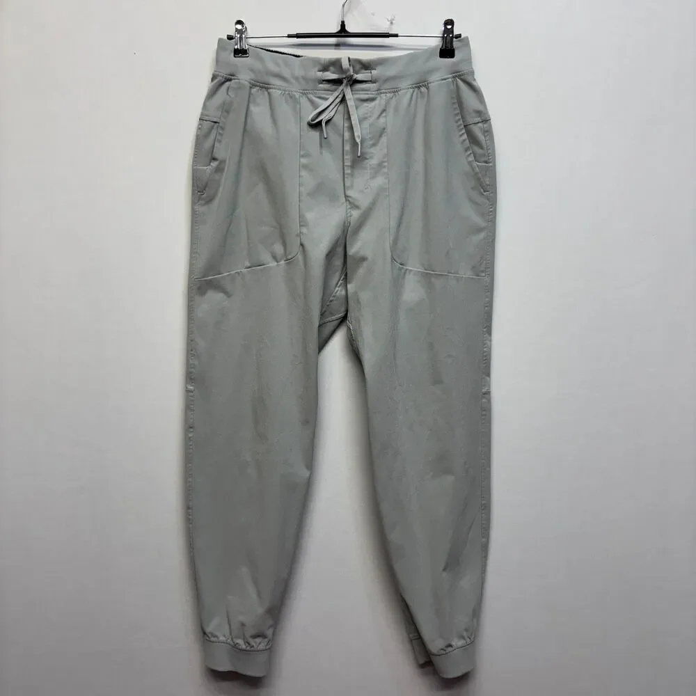 Lululemon ABC Jogger Men Size Large Warpstreme Pants M5AS4S Gray D119 -19
